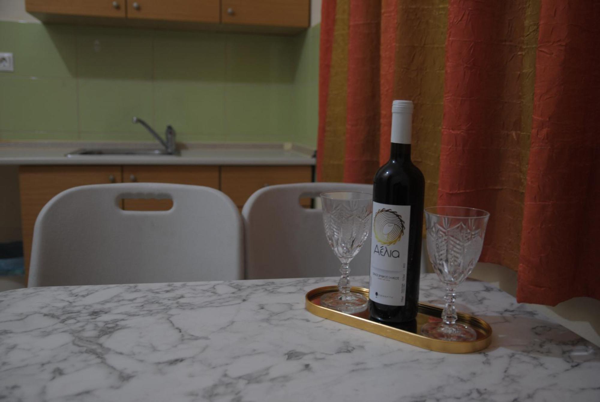 Light Blue Paralia Apartments 외부 사진