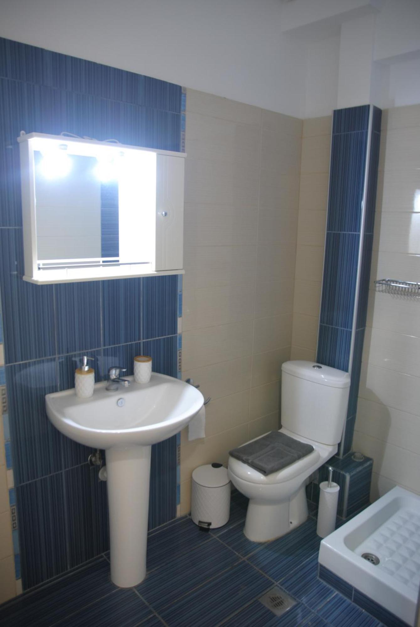 Light Blue Paralia Apartments 외부 사진